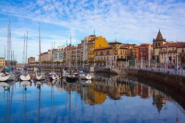 Centro Gijon Cabrales 31 Daire Dış mekan fotoğraf